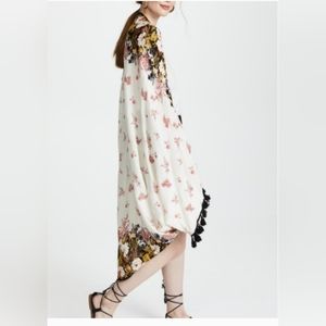 Free People Intimately Free Women's Bali Wrap Floral Kaftan One Size